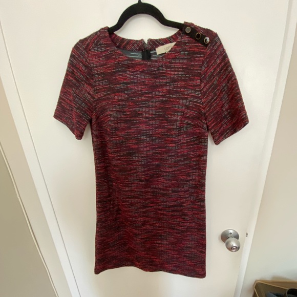 LOFT red dress - Picture 2 of 2